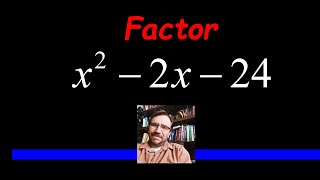 How to Factor the Trinomial  A Product of Two Binomials with Check [upl. by Judye]