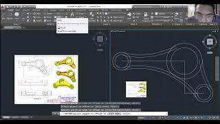 Como hacer una Pieza Industrial en AutoCad 2015 [upl. by Ahsirat]