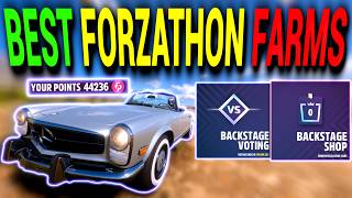 Forza Horizon 5 Fastest ways to farm Forzathon points in 2025 FH5 how to get backstage pass easy way [upl. by Sirromal]