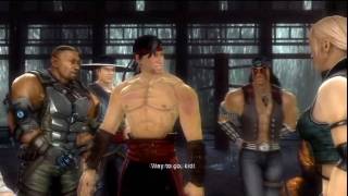 Mortal Kombat 9  Lui Kang vs Shang Tsung Boss Battle HD [upl. by Southworth]