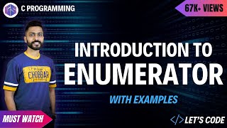 Enumerator in C Programming  enum in C Programming [upl. by Christoffer]