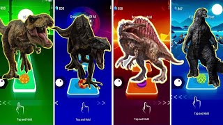 Indoraptor vs Jurassic world vs The good dinosaur vs Godzila 🎶 Who is Best [upl. by Portia]