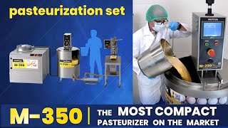 M350 pasteurizer  next generation pasteurization set from OVOTECH [upl. by Sualakcin]