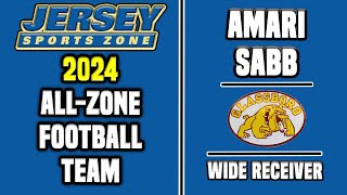 Amari Sabb  Glassboro WR  2024 JSZ All Zone Profile [upl. by Auqenes789]