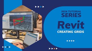 Revit Creating Grids Tutorial [upl. by Kulda]