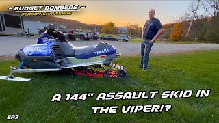 IGX suspension swapping the Yamaha Viper Will it be worth it [upl. by Seerdi]