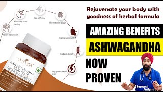 Proven Benefits of Ashwagandha  Ayurvedic Miracle  Ginseng  Neuherbs  DrEducation [upl. by Anastice]