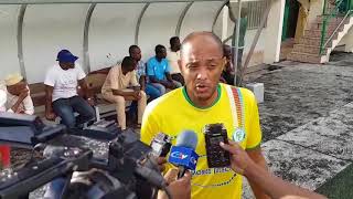 Comores vs Cameroun Interview du coach de la sélection des Comores [upl. by Ecenahs]