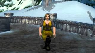 WoW dance animation Dwarf female [upl. by Dygall672]