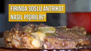 FIRINDA SOSLU ANTRİKOT NASIL YAPILIR Lezzetli Yemekler [upl. by Ylrrad]