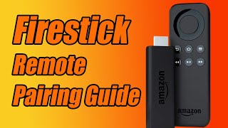 FIRESTICK TV REMOTE NOT WORKING PAIRING GUIDE Easy Fix [upl. by Artkele908]