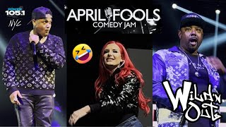 Wildn Out  Rip Micheals Conceited amp Justina Valentine Battle at Barclays NYC Comedy Show [upl. by Delly]