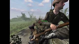 Call of Duty 2  German Campaign Battle of Nuenen [upl. by Lalad]