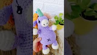 Almost Nosew Rainbow Unicorn Amigurumi Free Pattern [upl. by Hilel899]