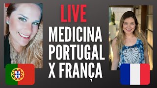 🔴LIVE MEDICINA E REVALIDAÇÃO DO DIPLOMA na França e em Portugal com amandaandrade [upl. by Airdnat]