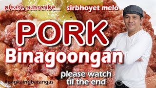 Pork Binagoongan [upl. by Firooc]