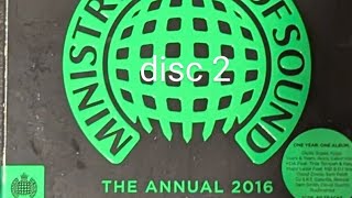 MINISTRY OF SOUND annual 2016 disc 2 [upl. by Monreal]