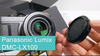 Panasonic Lumix DMC LX100 Unboxing [upl. by Enytsirk]