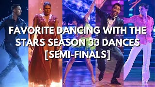 Favorite Dancing With the Stars Season 33 Dances Semi Finals [upl. by Kone]