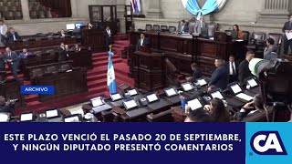 Congreso enviará este lunes la ley de clases pasivas [upl. by Oirevas610]