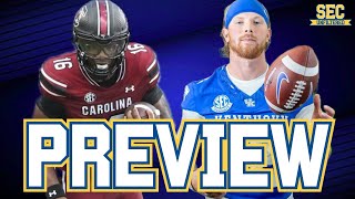 Kentucky vs South Carolina PREVIEW amp PREDICTIONS  2024 SEC Football [upl. by Miko81]