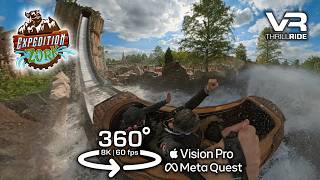 8K 360° POV Soaking Wet on EXPEDITION ZORK  Youll Get SPRAYED Toverland Meta Quest VR [upl. by Aura]