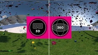 RampD Stereoscopic 360° setup with CVVRCam in Cinema 4D [upl. by Adyol]