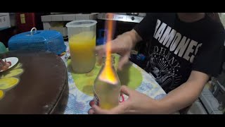 HOW TO MIX SIMPLE DELICIOUS GIN PINEAPPLE MIX│PAANO MAGSINDI NG GIN [upl. by Upshaw88]