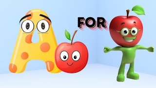 Phonics Song  A to z  Letters song for baby  Abc Song  Nursery Rhymes for ToddlersSo1 EPE139 [upl. by Johnsson]