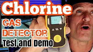 Chlorine Gas Detector USA NIST Calibration Cl2 Gas [upl. by Harac]