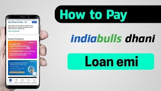 How to pay indiabulls dhani loan emi  indiabulls dhani loan repayment kaise kare [upl. by Ihsir]