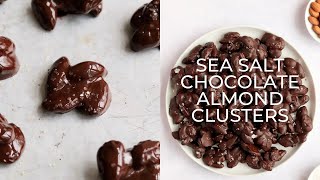 Sea Salt Chocolate Almond Clusters [upl. by Nevram]