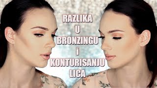 Razlika izmedju kontura i bronzera  Sofija Grijak Iličić [upl. by Urita243]