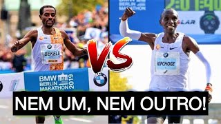 KIPCHOGE E BEKELE CORREM MAL E NÃO FICAM NEM NO TOP 3 DA MARATONA OLÍMPICA [upl. by Ranger]