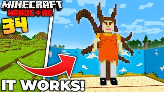 I Built The SQUID GAMES in Minecraft Hardcore 34 [upl. by Airdnat]