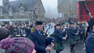 Hogmanay 2024 Pitlochry Street Party [upl. by Adolpho395]