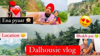 First trip with Tavleen ❤️🙈  DALHOUSIE VLOG  Pannu Tavleen  Pannubaljinder  2021 [upl. by Ruenhcs]