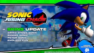 Sonic Rising Chaos  All Cosmetics [upl. by Vita]