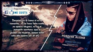 Farruko  quotForever Alonequot Letra ★New Romantic Reggaeton 2013★DALE ME GUSTA✔ [upl. by Ahsait]