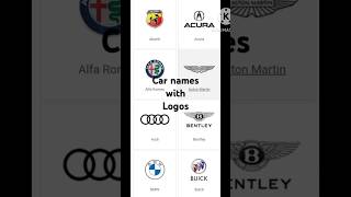 Car names with logos [upl. by Rahmann]