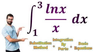 Integral of lnxx  3 ways [upl. by Kyla]