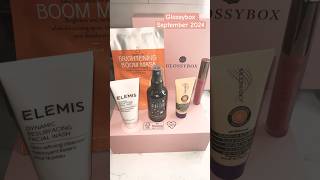 Glossybox September 2024 glossybox unboxing beautyproducts [upl. by Niamreg]