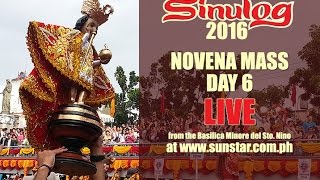 Sinulog 2016 Novena Mass Day 6 [upl. by Groot644]