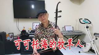 可可托海的牧羊人，降 bB调，二胡版，黄開勉。 tuō hǎi de mùyáng rén （erhu Cover）Amen Chainy erhu Indonesia [upl. by Joelle]