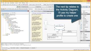 Rhapsody Tip 14  Using make default and drawing interruptible edges Simple [upl. by Maisel]