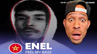 American Rapper FIRST ever HEARING ENEL 🇲🇦  Feel My Bass x Bad Boy  BEATBOX [upl. by Ariad]