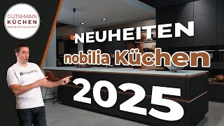 Nobilia Küchen Neuheiten 2025 7 neue Lackfronten clevere Lösungen amp mehr [upl. by Hibben]