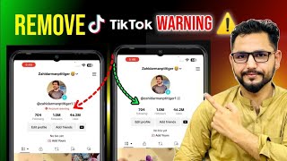 How To Remove TikTok Warning ⚠️  TikTok Account Warning ⚠️ Remove  Warning TikTok Kase Hataye [upl. by Uolymme70]