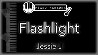 Flashlight  Jessie J  Piano Karaoke Instrumental [upl. by Darnall]