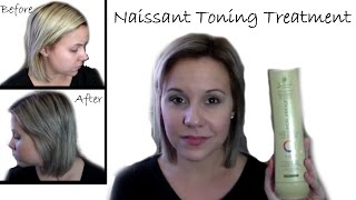 Naissant Toning Treatment  Blonde Pearl  First Impression  Review  Demo [upl. by Nosae]